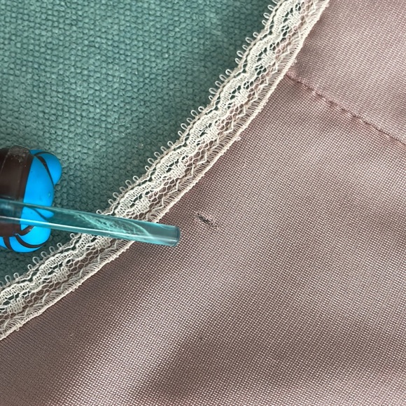 Deena Styled in California Vintage Teddy with Lace Trim - Picture 11 of 12